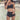 SAILBEE Black Bikini Swimsuit Women's Triangle Swimsuit Bikini Swimsuit Large Flat Corner Swimsuit Swimming shorts SB-X002