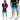 SAILBEE Men's Quick Drying Breathable Large Sunscreen Jellyfish Medium Length Swimming Trunks K003