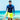 SAILBEE Men's UV Sun Protection Long Sleeve Rash Guard Wetsuit Swimsuit Top Diving Suit Men Split Long-Sleeved Trousers Sunscreen M0103