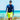 SAILBEE Men's UV Sun Protection Long Sleeve Rash Guard Wetsuit Swimsuit Top Diving Suit Men Split Long-Sleeved Trousers Sunscreen M0103