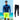 SAILBEE Men's UV Sun Protection Long Sleeve Rash Guard Wetsuit Swimsuit Top Diving Suit Men Split Long-Sleeved Trousers Sunscreen M0103
