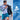 SAILBEE Men's UV Sun Protection Long Sleeve Rash Guard Wetsuit Swimsuit Top Diving Suit Men Split Long-Sleeved Trousers M005