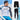 SAILBEE Men's UV Sun Protection Long Sleeve Rash Guard Wetsuit Swimsuit Top Diving Suit Men Split Long-Sleeved Trousers M005