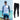 SAILBEE Men's UV Sun Protection Long Sleeve Rash Guard Wetsuit Swimsuit Top Diving Suit Men Split Long-Sleeved Trousers M005