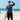 SAILBEE Men's UV Sun Protection Long Sleeve Rash Guard Wetsuit Swimsuit Top Diving Suit Men Split Long-Sleeved Trousers Sunscreen M045