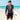SAILBEE Men's UV Sun Protection Long Sleeve Rash Guard Wetsuit Swimsuit Top Diving Suit Men Split Long-Sleeved Trousers Sunscreen M045