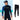 SAILBEE Men's UV Sun Protection Long Sleeve Rash Guard Wetsuit Swimsuit Top Diving Suit Men Split Long-Sleeved Trousers M0120