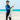 SAILBEE Men's UV Sun Protection Long Sleeve Rash Guard Wetsuit Swimsuit Top Diving Suit Men Split Long-Sleeved Trousers Sunscreen M0102
