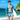 SAILBEE Men's UV Sun Protection Long Sleeve Rash Guard Wetsuit Swimsuit Top Diving Suit Men Split Long-Sleeved Trousers Sunscreen M0128
