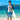 SAILBEE Men's UV Sun Protection Long Sleeve Rash Guard Wetsuit Swimsuit Top Diving Suit Men Split Long-Sleeved Trousers Sunscreen M0145