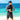 SAILBEE Men's UV Sun Protection Long Sleeve Rash Guard Wetsuit Swimsuit Top Diving Suit Men Split Long-Sleeved Trousers