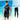 SAILBEE Men's UV Sun Protection Long Sleeve Rash Guard Wetsuit Swimsuit Top Diving Suit Men Split Long-Sleeved Trousers