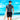 SAILBEE Mens UV Protect Surfing Rash Guard Short Sleeved Swimsuit Rashguard Surf Shirt  M0135