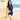 SAILBEE New Women's One-Piece Swimsuit UV Protection Racing Swimsuit Slimming Surfing Snorkeling Wetsuit Rash Guard