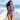 SAILBEE Women's UV Sun Protection Palm Tree Print Long Sleeve Rash Guard Wetsuit Swimsuit Top