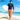 SAILBEE Men's UV Sun Protection Long Sleeve Rash Guard Wetsuit Swimsuit Top Diving Suit Men Split Long-Sleeved Trousers Sunscreen