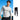 SAILBEE Men's UV Sun Protection Long Sleeve Rash Guard Wetsuit Swimsuit Top Diving Suit Men Split Long-Sleeved Trousers Sunscreen