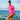 SAILBEE Women's Long Sleeve Half-Zip Sun Protection Rashguard Side Adjustable Swim Shirt Swimsuit Swimwear 901