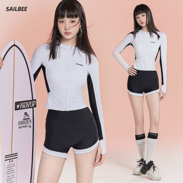 SAILBEE rashguard product video loop.