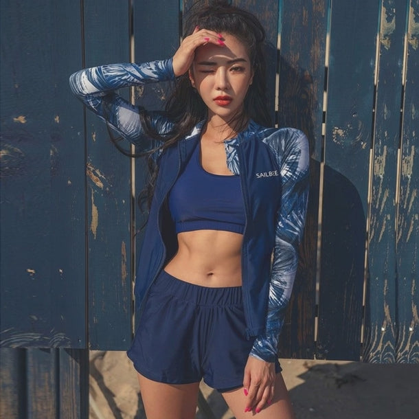SAILBEE rashguard product video loop.