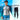 SAILBEE Men's UV Sun Protection Long Sleeve Rash Guard Wetsuit Swimsuit Top Diving Suit Men Split Long-Sleeved Trousers M0133