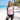 Model wearing the SAILBEE women's long-sleeve rash guard swim set on a sunny beach