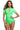 Women's Short Sleeve Rash Guard Wetsuit Swimsuit Top 902 — side view | SAILBEE