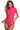 Women's Short Sleeve Rash Guard Wetsuit Swimsuit Top 902 — side view | SAILBEE